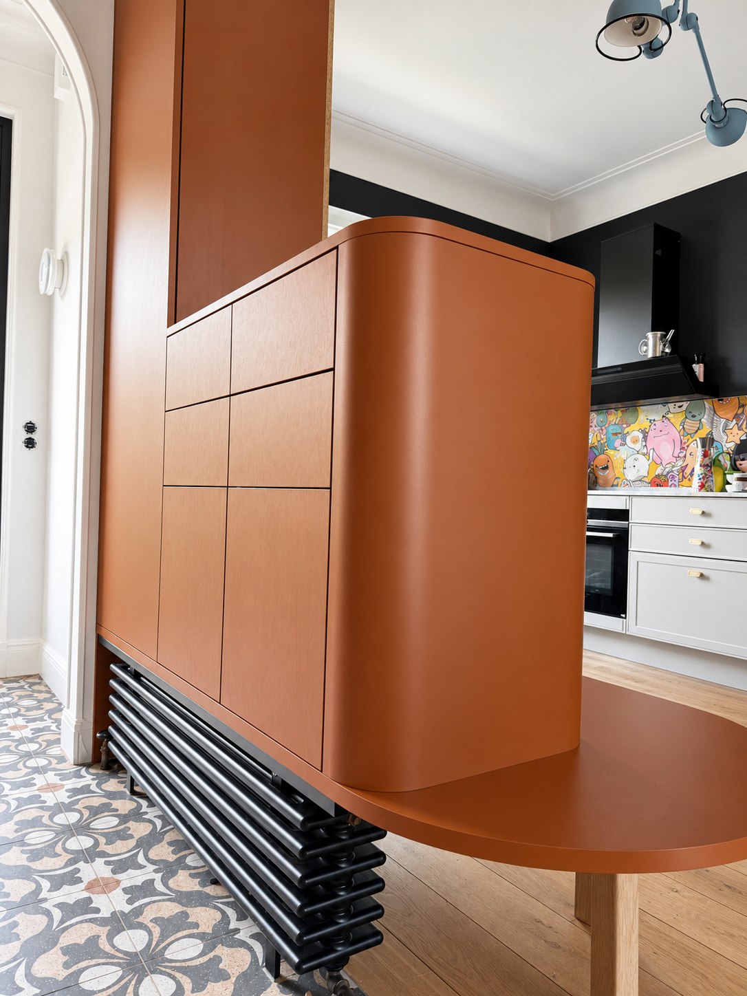 Rangements & courbes terracotta — vue 2